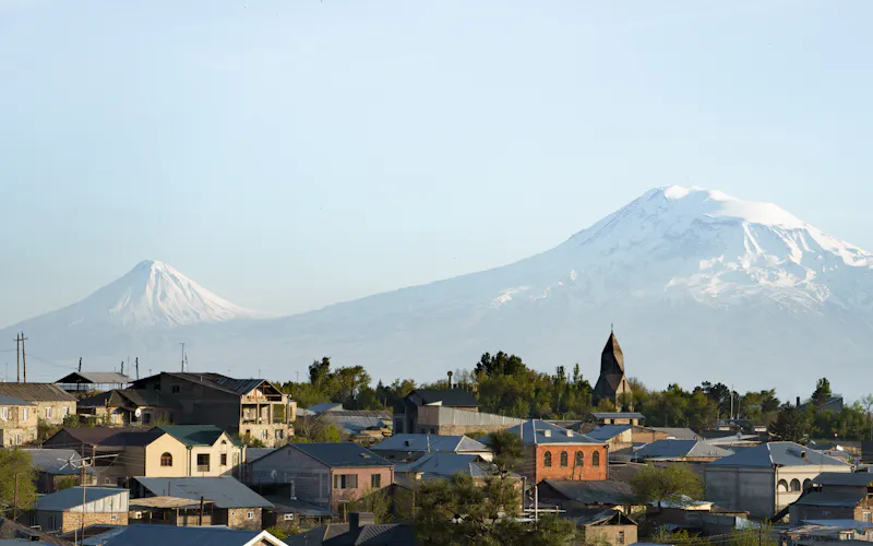 Armenia: widok na popularne miejsce w kraju