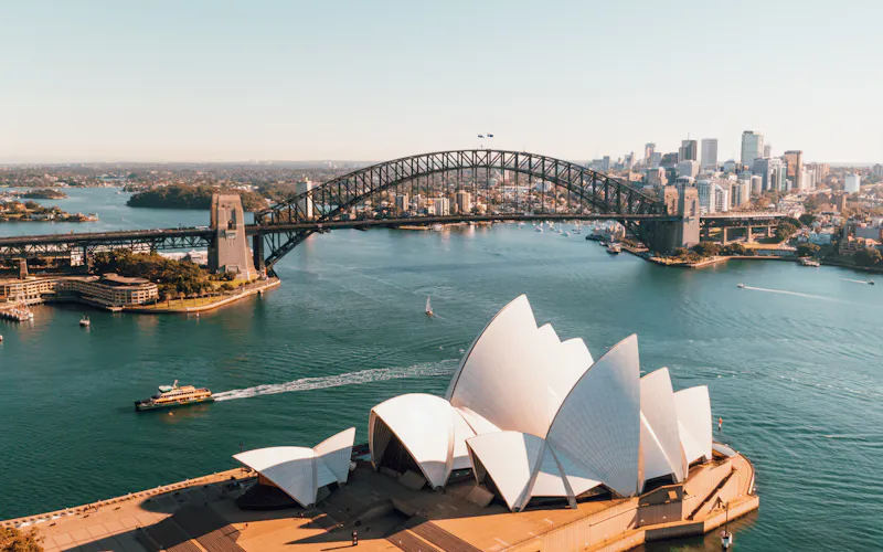 Australia: widok na popularne miejsce w kraju