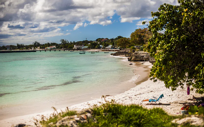 Barbados: widok na popularne miejsce w kraju