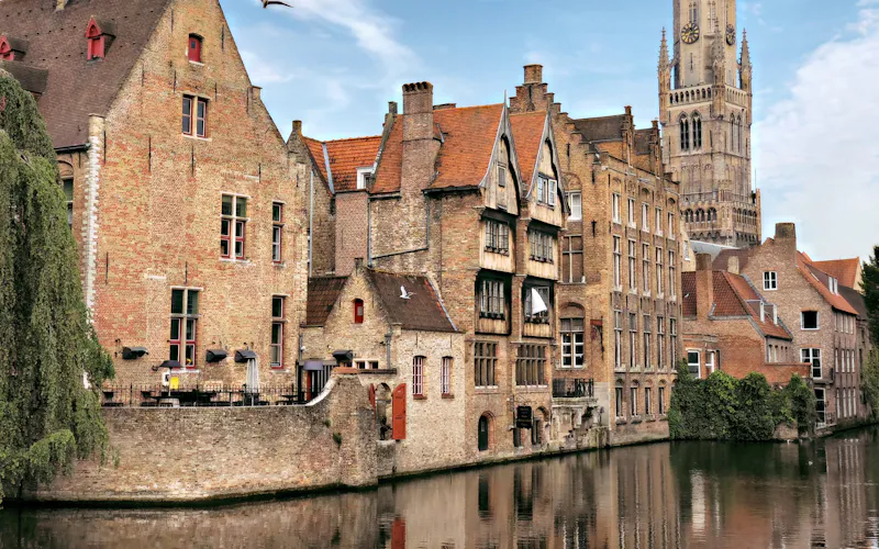 Belgia: widok na popularne miejsce w kraju