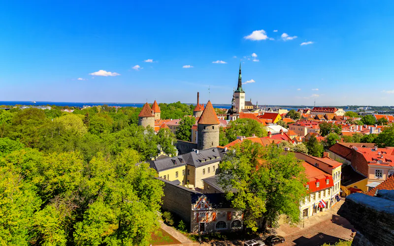 Estonia: widok na popularne miejsce w kraju