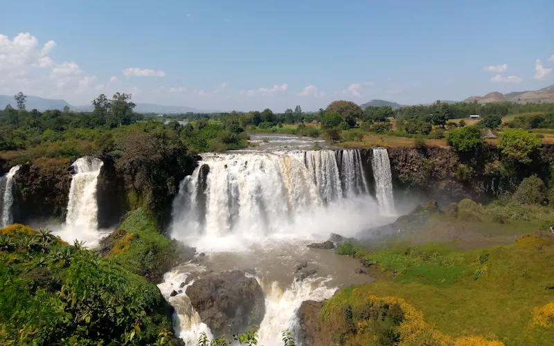 Etiopia: widok na popularne miejsce w kraju