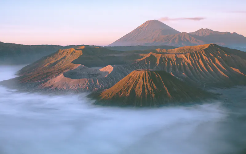 Indonezja: widok na popularne miejsce w kraju