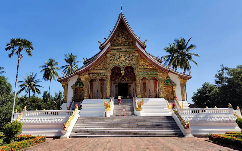 Laos: widok na popularne miejsce w kraju
