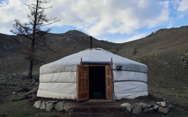 Mongolia: widok na popularne miejsce w kraju