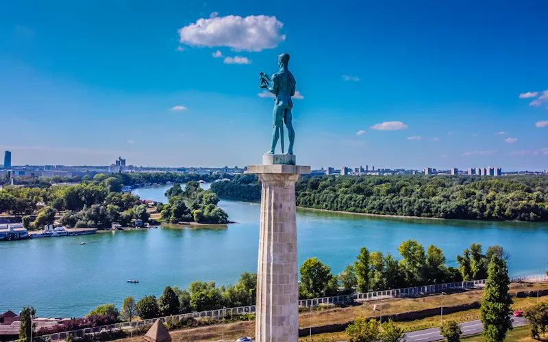 Serbia: widok na popularne miejsce w kraju